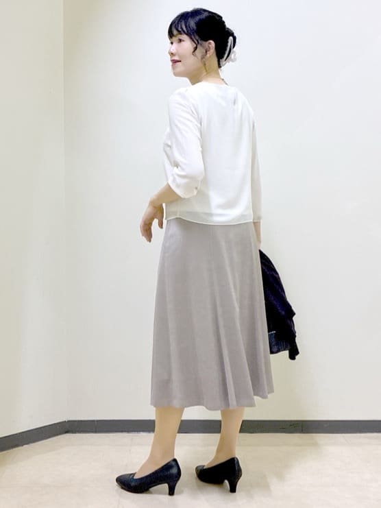  beni_gingerさんの「Reflect｜【SS-4Lサイズ】ピンタック&times;スカラレースブラウス」を使ったコーディネート