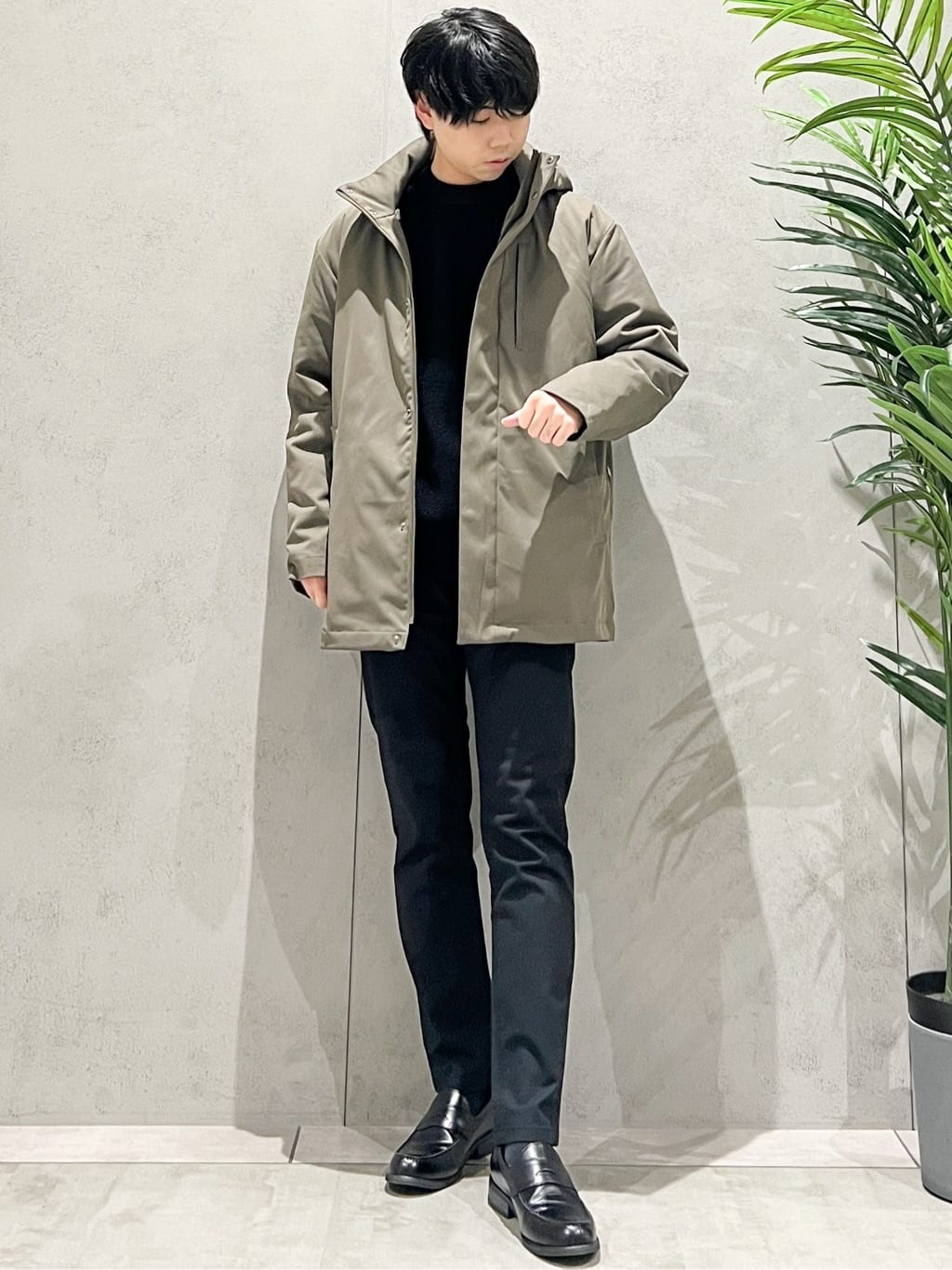 SHI-MAさんの「THE SHOP TK｜【3WAY】中綿ライナー付き カルゼコート　洗濯機OK/ON・OFF対応」を使ったコーディネート