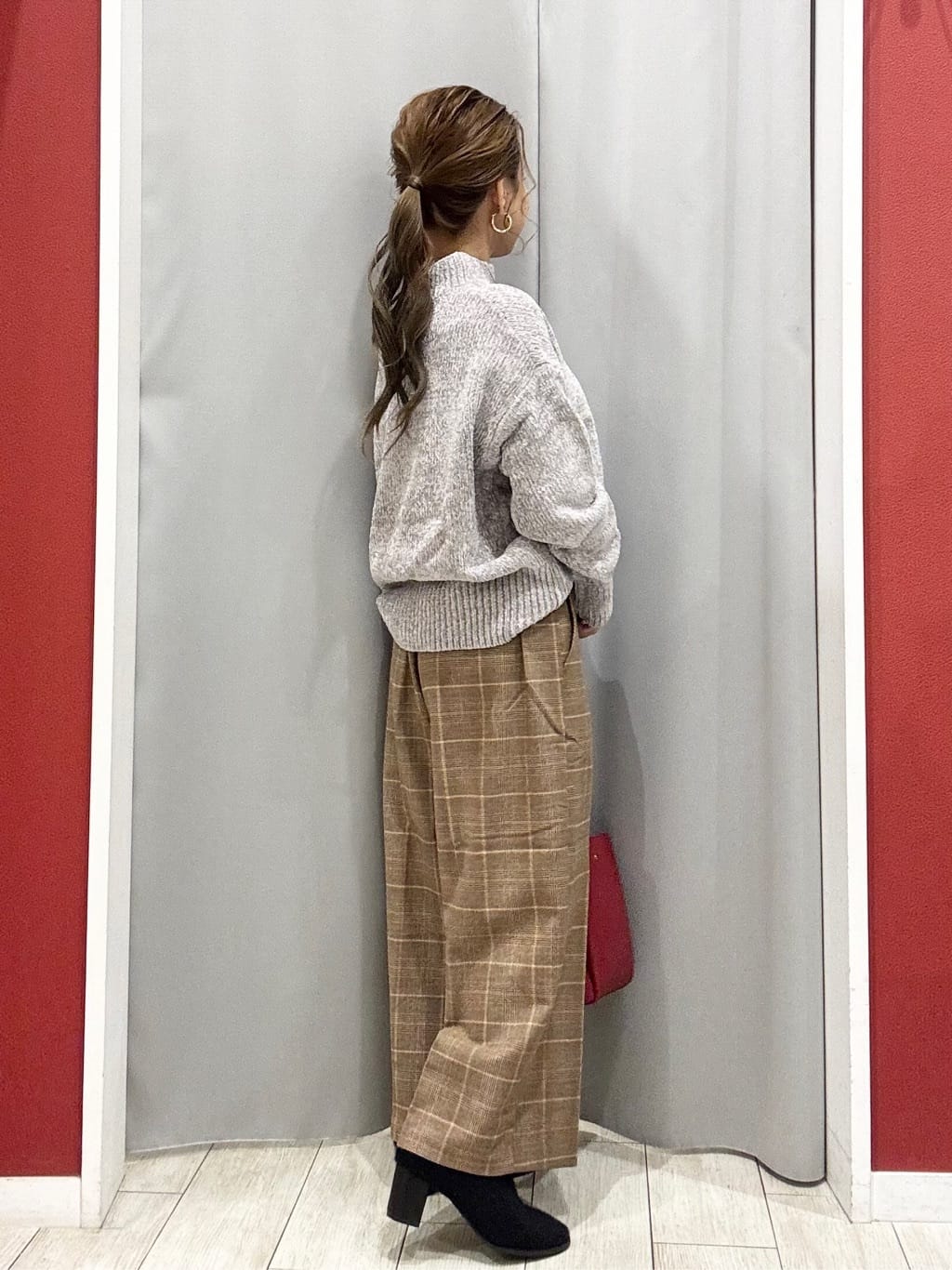 shioさんの「SHOO･LA･RUE｜【洗濯機可/S-LL】きちんと見えする あったか裏起毛ガウチョパンツ」を使ったコーディネート