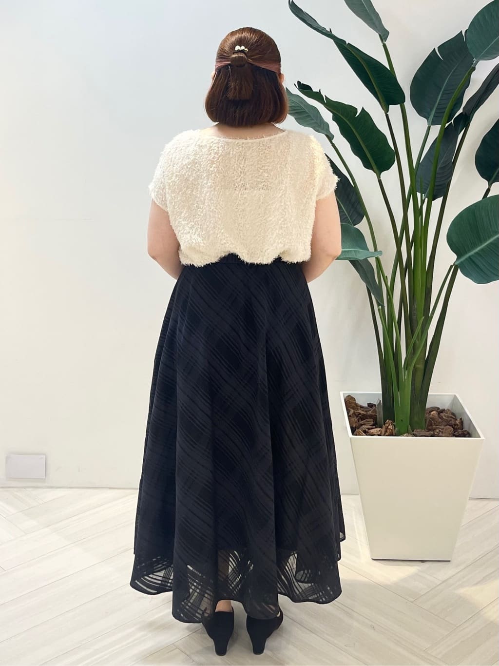 Tomoさんの「UNTITLED｜【洗える/日本製】ベアトップ風キャミソール」を使ったコーディネート