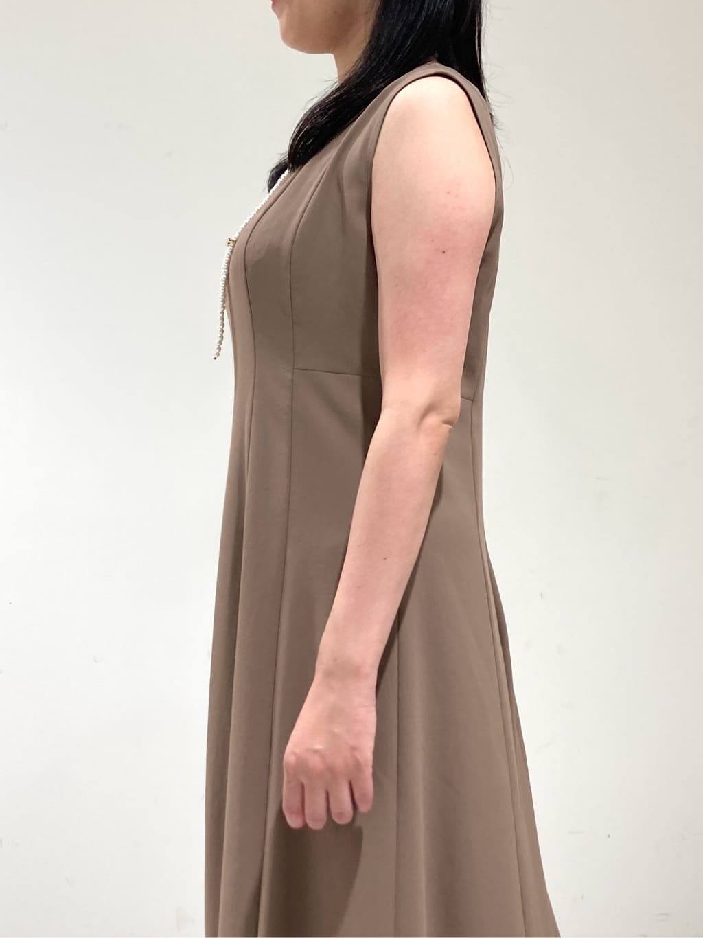 momokoさんの「INDIVI｜【軽く羽織れる！】ダブルジャケット」を使ったコーディネート