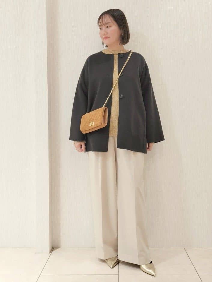 naokoさんの「UNTITLED｜【ミディ丈/軽やか】セミラグランリバー コート」を使ったコーディネート