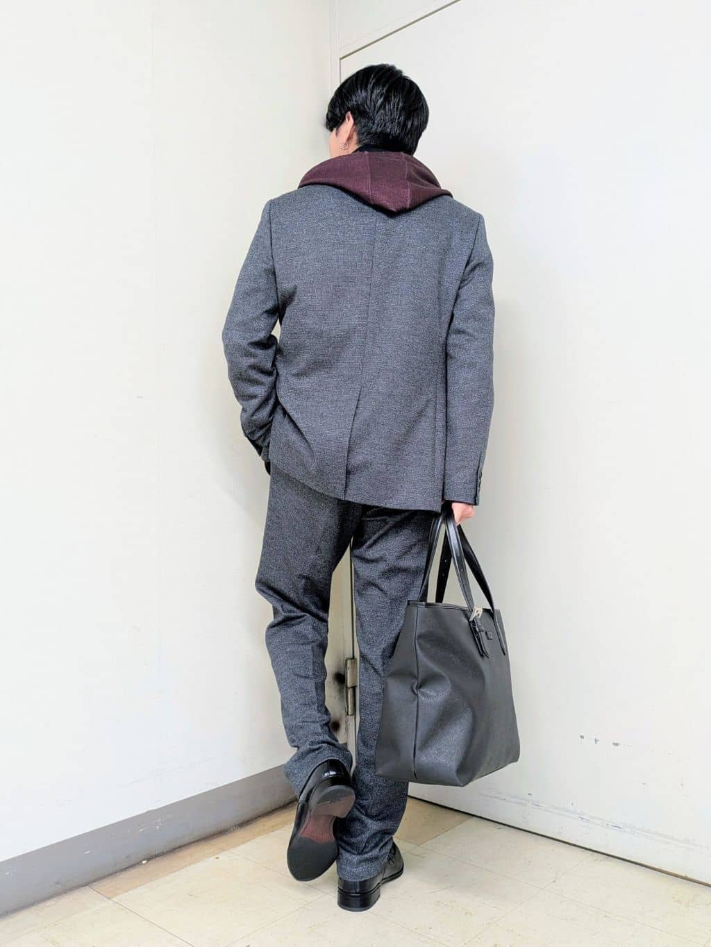 ryoさんの「TAKEO KIKUCHI｜【Sサイズ～】尾州織 ピンヘッドムリネ ジャケット」を使ったコーディネート