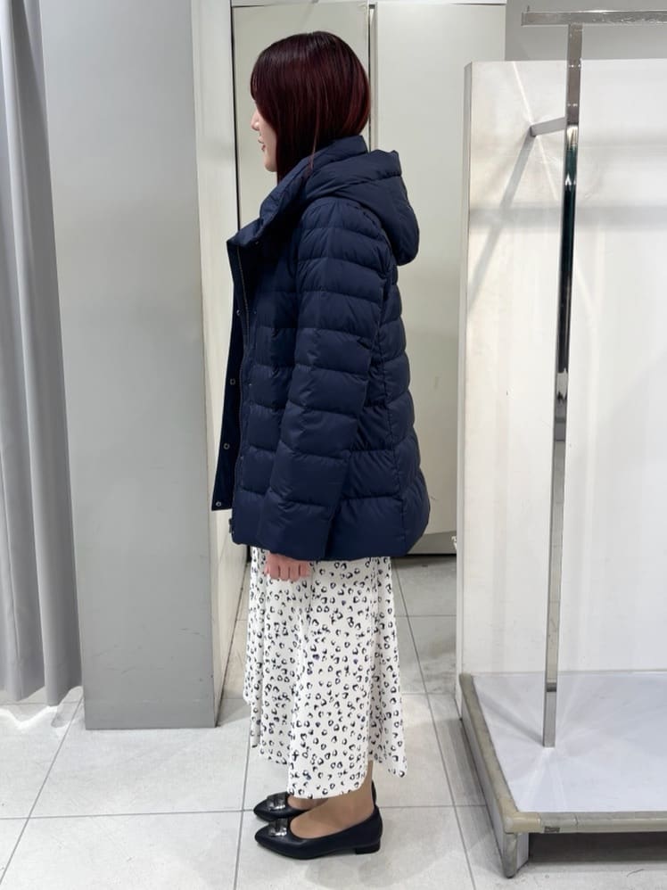 yuiさんの「Reflect｜【選べる8色／スカートにもパンツにも◎】ウール混ボートネックニット」を使ったコーディネート