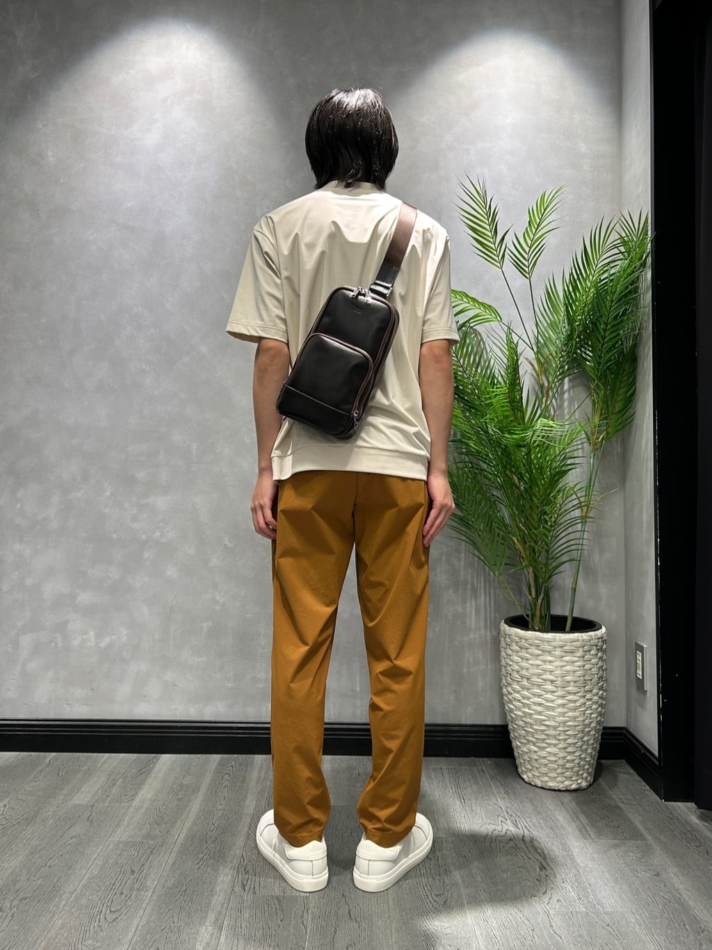 ruiさんの「TAKEO KIKUCHI｜【COOL CITY WEAR】テーラードTシャツ /接触冷感」を使ったコーディネート