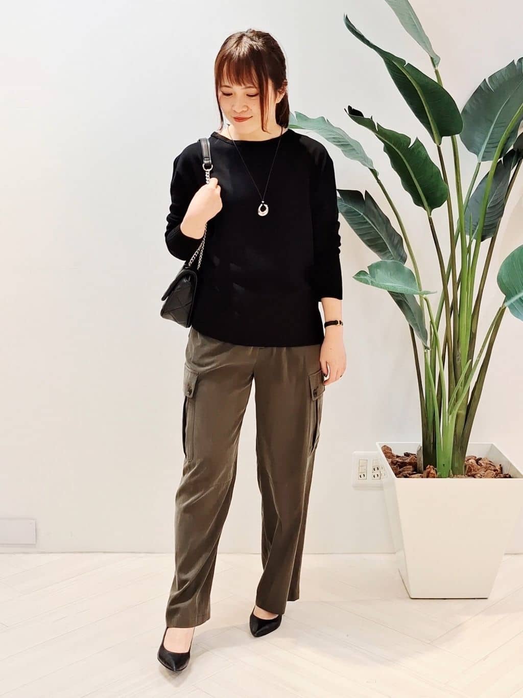 YuKaRiさんの「UNTITLED｜【セットアップ可】ウールライク ダブルブレストジャケット」を使ったコーディネート