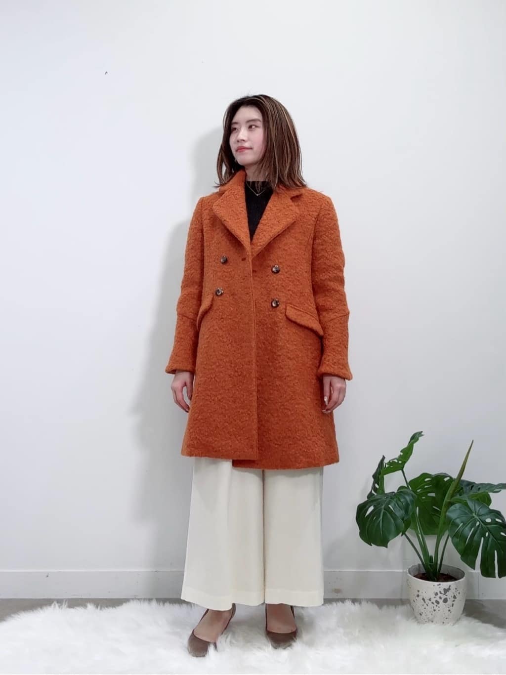 Suma Una本部スタッフさんの「SunaUna｜【COLLECTION LINE】ベルト付ガウチョパンツ」を使ったコーディネート