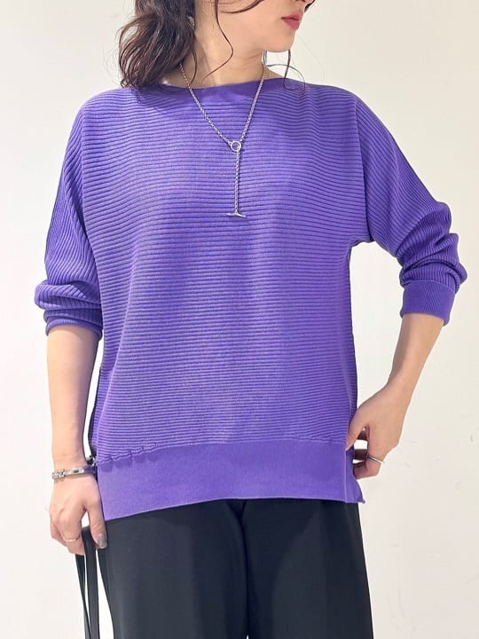 そんさんの「INDIVI｜【洗える／体型カバー】美シルエットニット」を使ったコーディネート