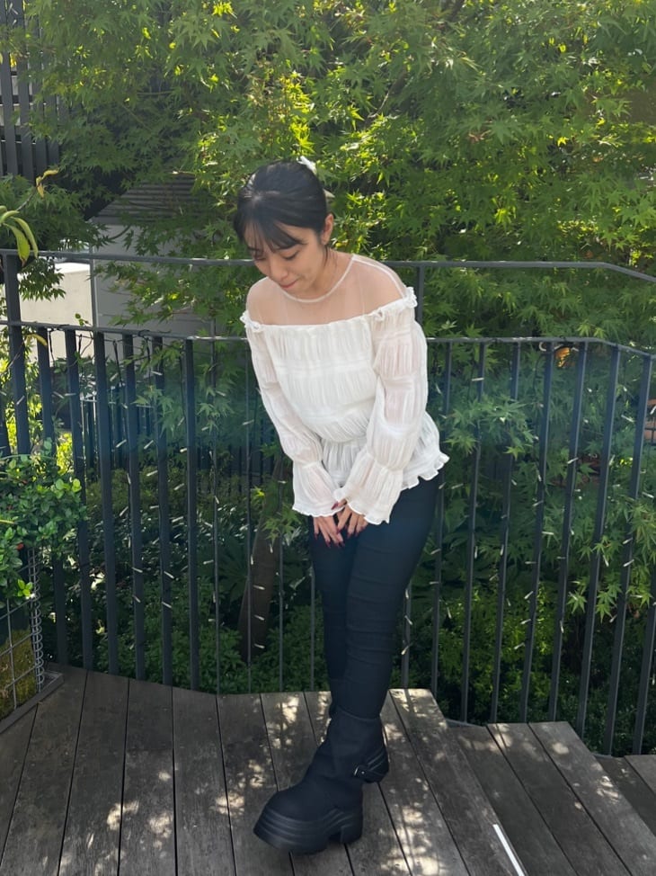 りほさんの「ESPERANZA｜厚底カバーブーツ」を使ったコーディネート