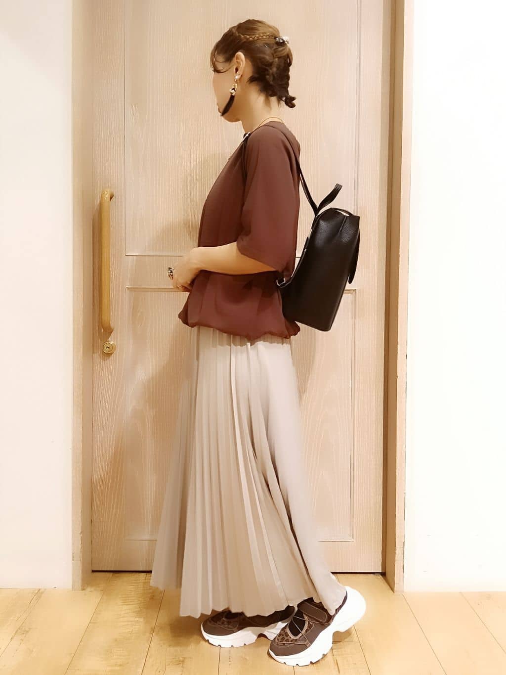 YUKIさんの「SHOO･LA･RUE｜【洗濯後しわになりにくい】さらっとタッチの 5分袖ドルマンブラウス」を使ったコーディネート