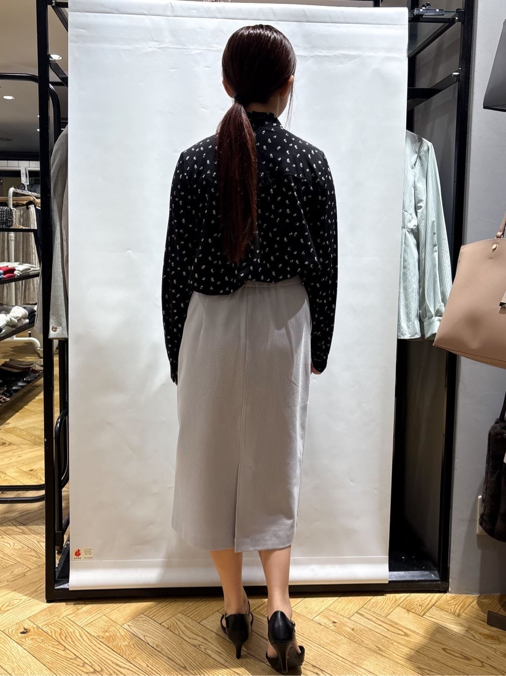 ふうかさんの「index｜アシンメトリーレイヤードボウタイブラウス【洗濯機OK／イージーアイロン／防シワ】《XS～3L》」を使ったコーディネート