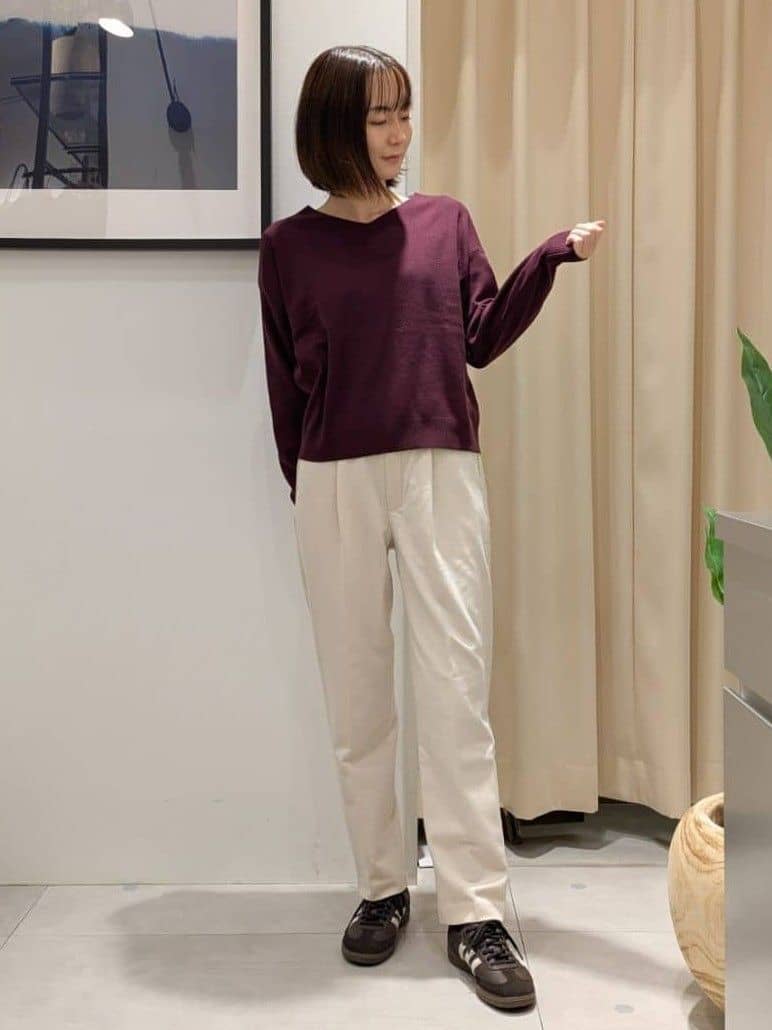 なめさんの「THE SHOP TK｜前後で印象が変わる ドッキングノーカラージャケット」を使ったコーディネート