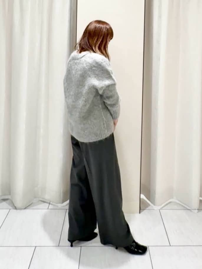 ʏᴜᴋɪᴋᴏさんの「UNTITLED｜【ゆったり】アルパカ混シャギー カーディガン」を使ったコーディネート