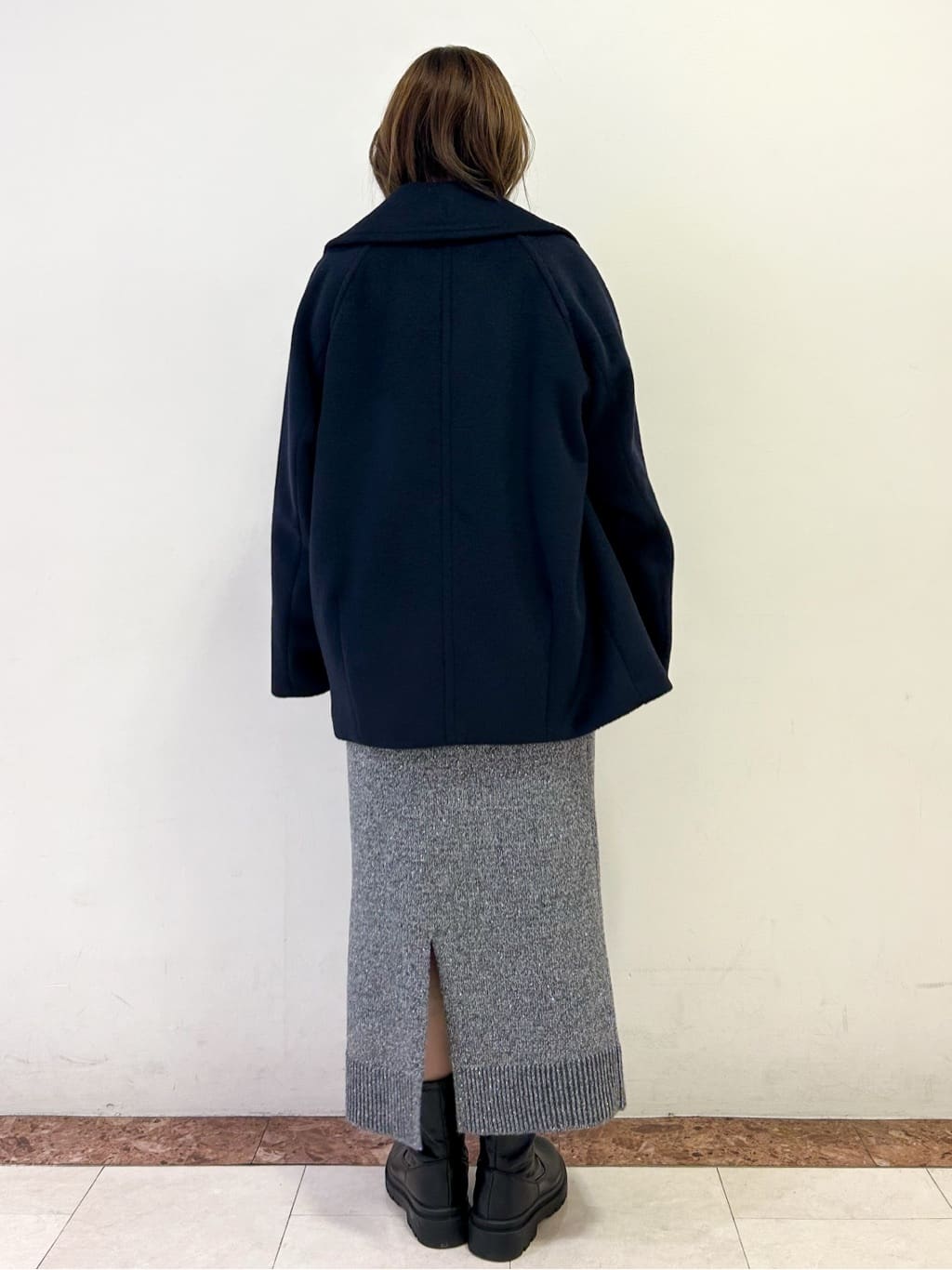 madokaさんの「OPAQUE.CLIP｜カシミヤブレンドウールミドルピーコート」を使ったコーディネート