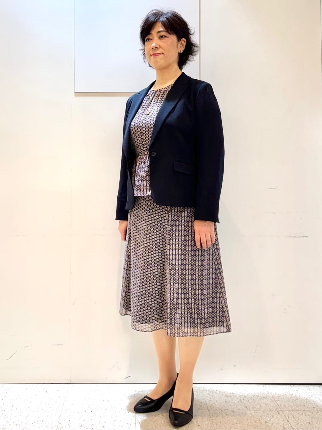 ヤスコさんの「Reflect｜【SS-4Lサイズ】匠ジャケット／ベーシックテーラード／WEB先行カラーあり」を使ったコーディネート