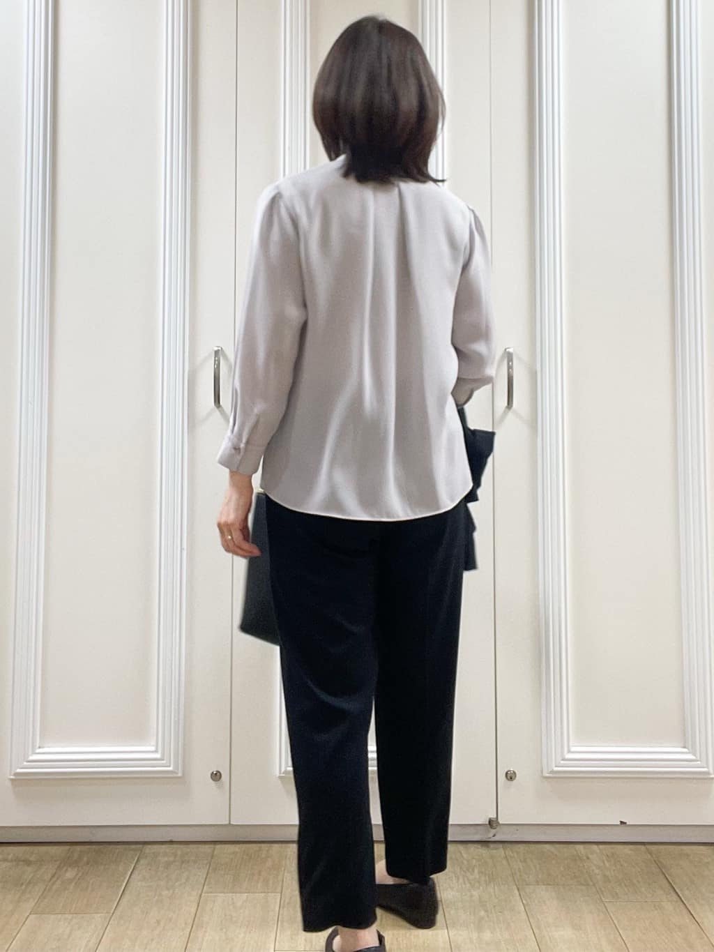 めいさんの「Reflect｜【SS-4Lサイズ】匠センタープレスベーシックパンツ」を使ったコーディネート