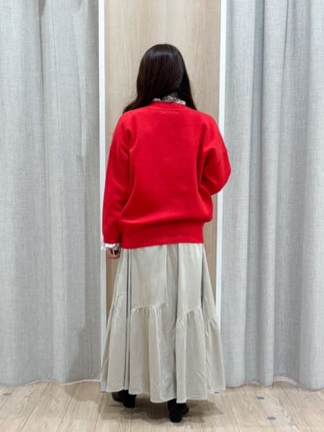 sachiさんの「grove｜フリルカラーリボンブラウス」を使ったコーディネート