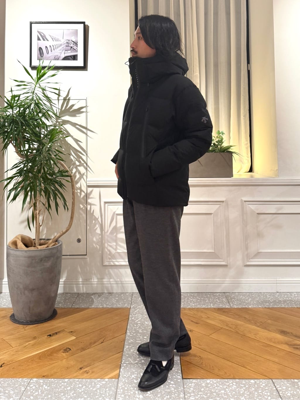 kawarataniさんの「DRESSTERIOR｜エクスクルーシブフライスロングTシャツ」を使ったコーディネート