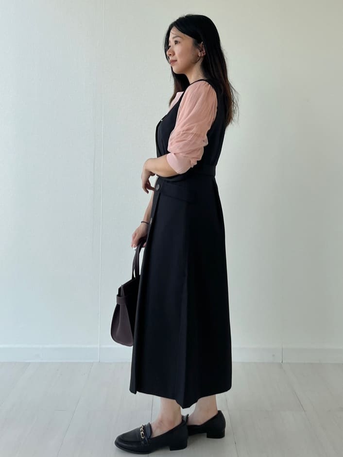 Mori Moriさんの「index｜《5色展開》マジョリカプリーツスリーブニット【洗濯機洗い可】」を使ったコーディネート