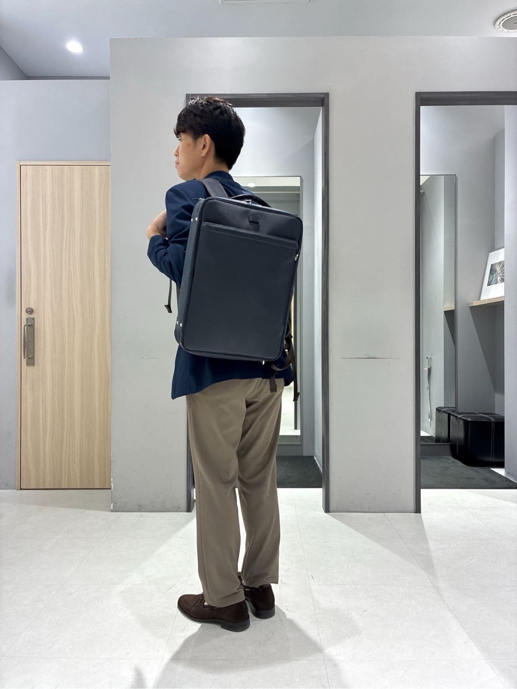 わいずみさんの「TAKEO KIKUCHI｜【COOL CITY WEAR】アーバンクール ジャケット /接触冷感・吸水速乾」を使ったコーディネート