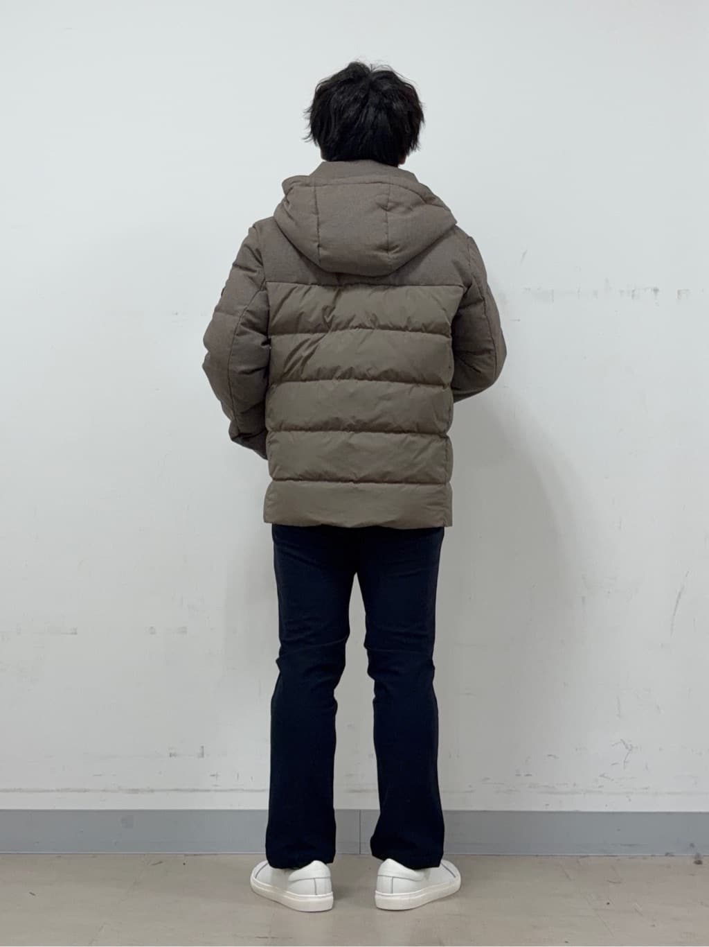Hiroさんの「TAKEO KIKUCHI｜カラーコンビ ダウンブルゾン」を使ったコーディネート