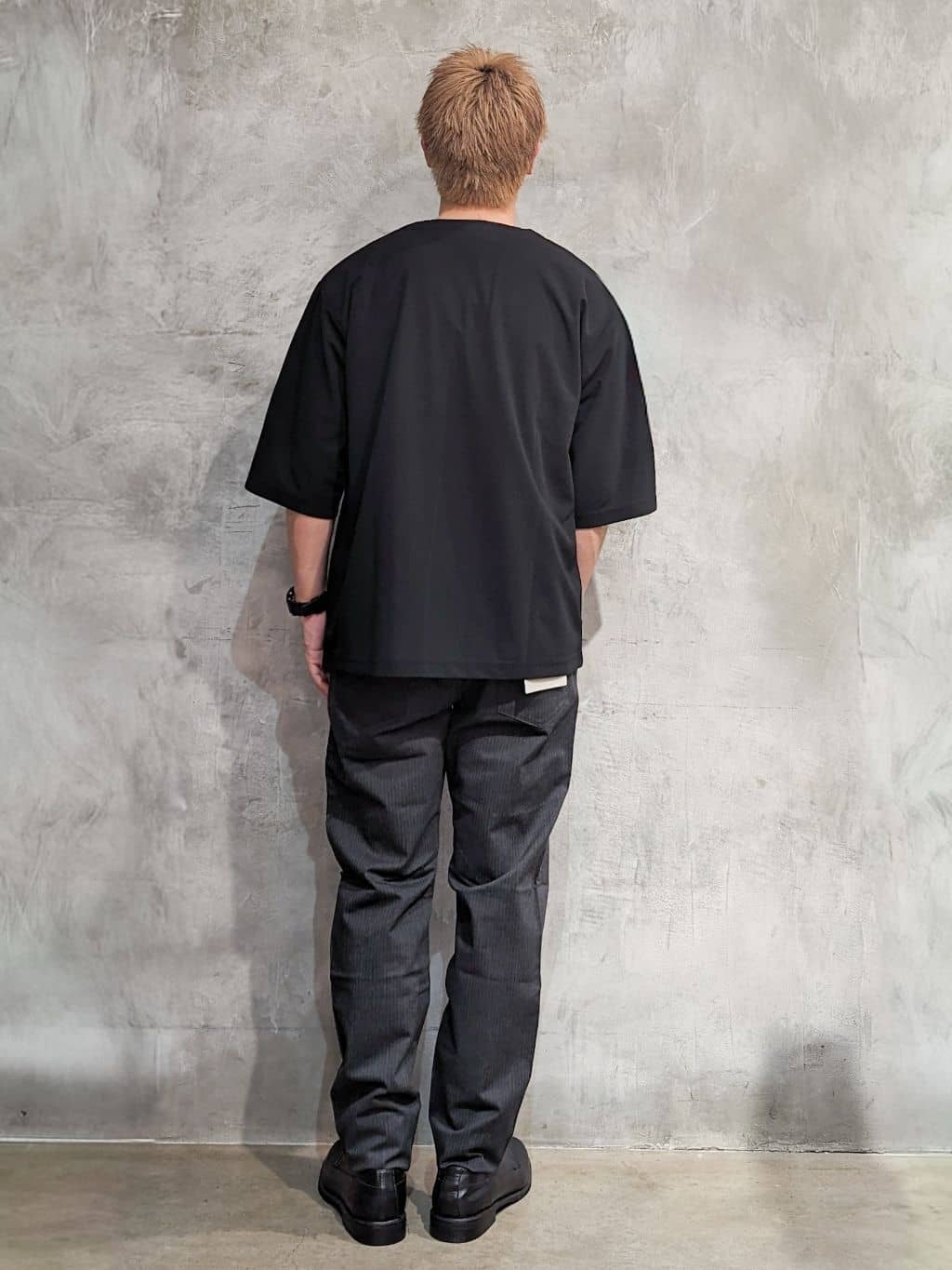 daiさんの「THE SHOP TK｜五分袖カーディガン+半袖Tシャツセットアイテム 洗濯機OK」を使ったコーディネート
