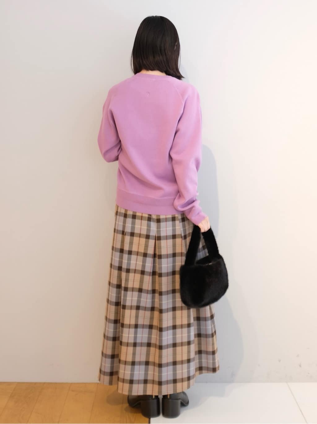 Kishimotoさんの「DRESSTERIOR｜◆【洗える/7色展開】ウォッシャブルコットンカシミヤニット」を使ったコーディネート