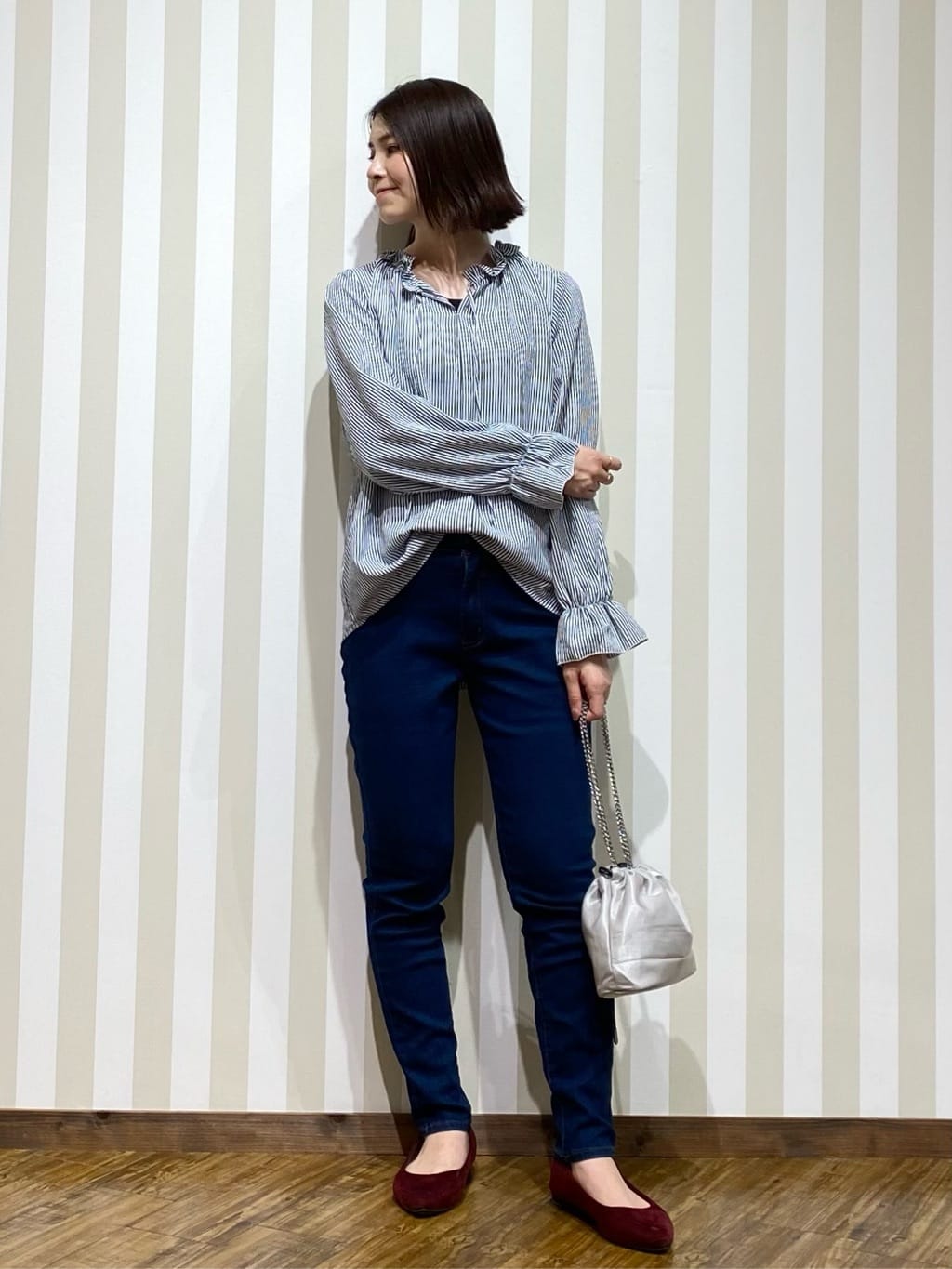 SAOさんの「SHOO･LA･RUE｜ラクチン フラットパンプス」を使ったコーディネート