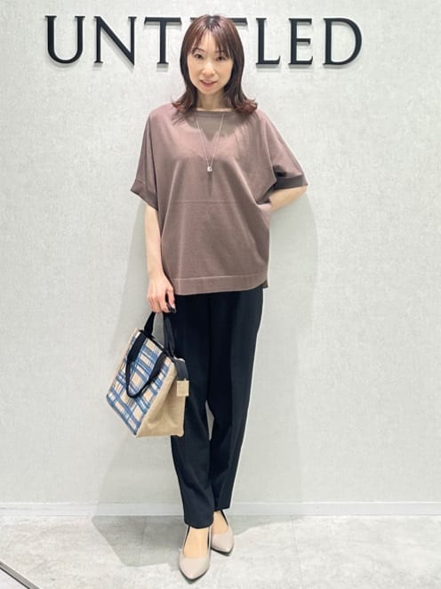 Miwaさんの「UNTITLED｜エポトリニティネックレス」を使ったコーディネート