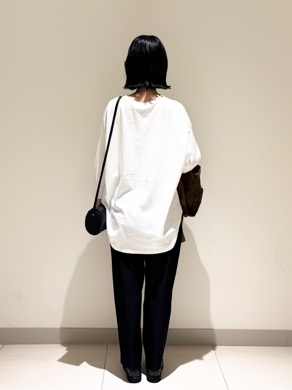mayuさんの「Dessin｜本革バレル型ショルダーバッグ」を使ったコーディネート