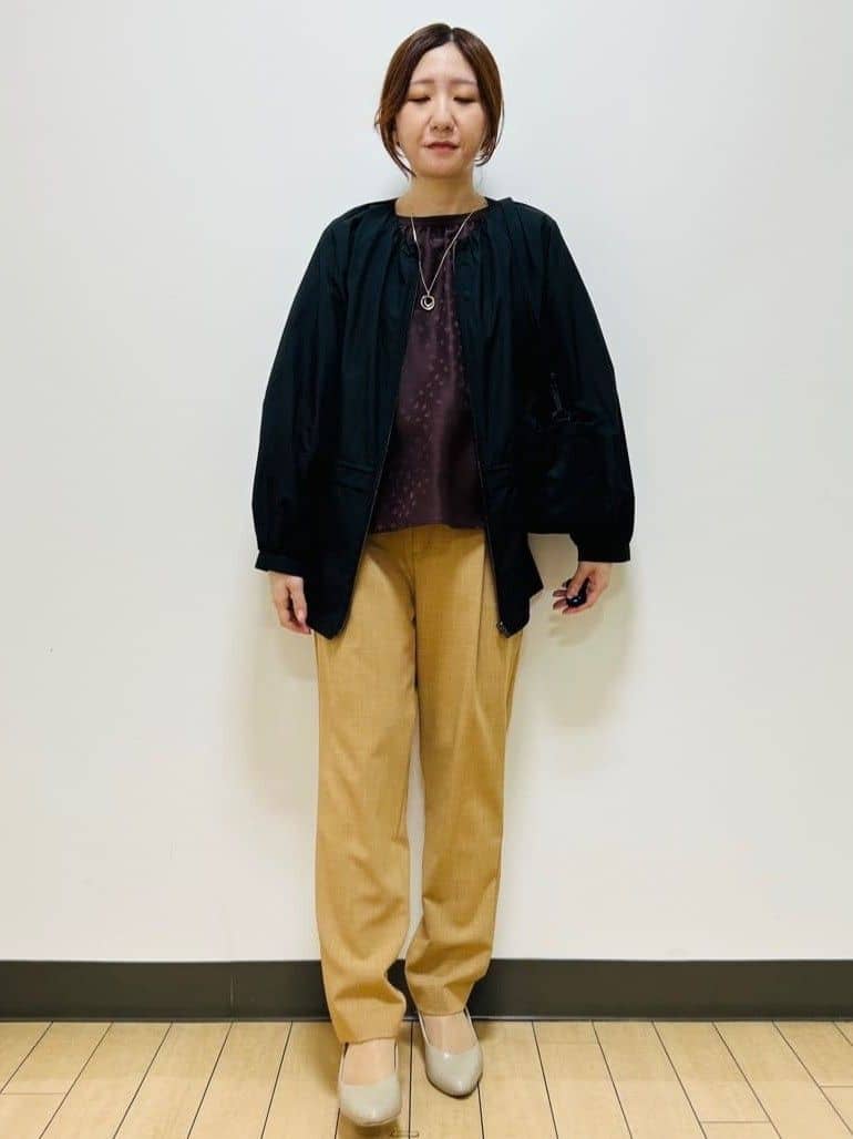 miiiさんの「Reflect｜【パンツにもスカートにも合わせやすい◎】ライティブルゾン」を使ったコーディネート