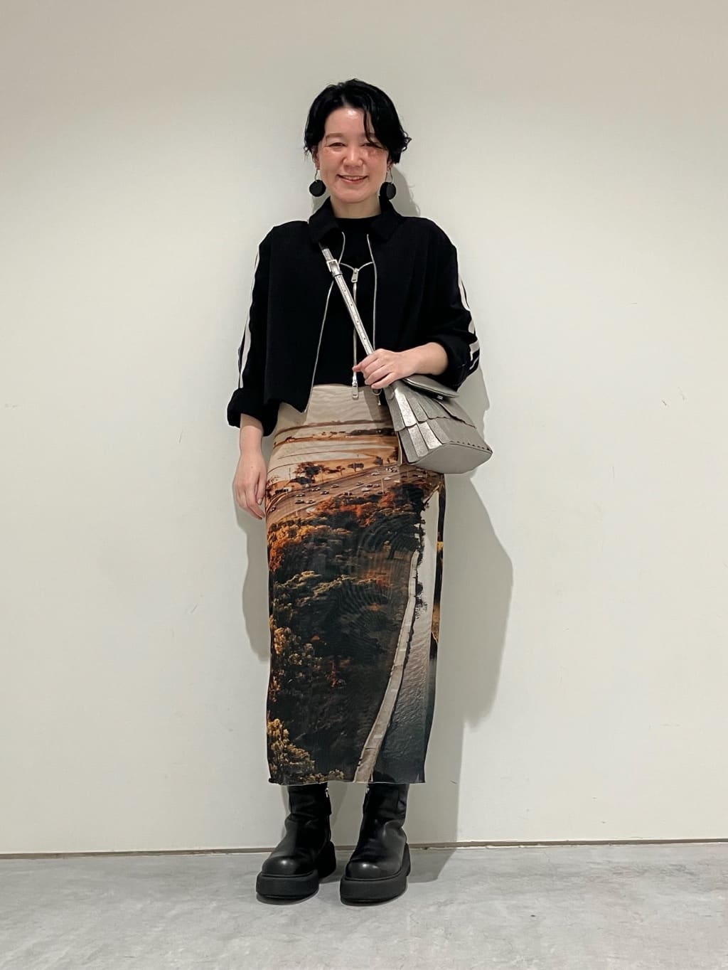 Cさんの「HIROKO HAYASHI｜FRANGIA（フランジャ）ショルダーバッグ」を使ったコーディネート