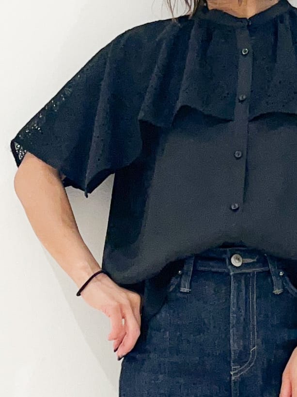 yuuco.さんの「grove｜【SOMETHING&times;grove別注】LISAWIDE DENIM PANTS」を使ったコーディネート