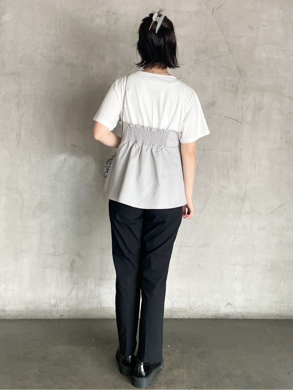 tomokoさんの「OPAQUE.CLIP｜ボリュームソールコインローファーシューズ」を使ったコーディネート