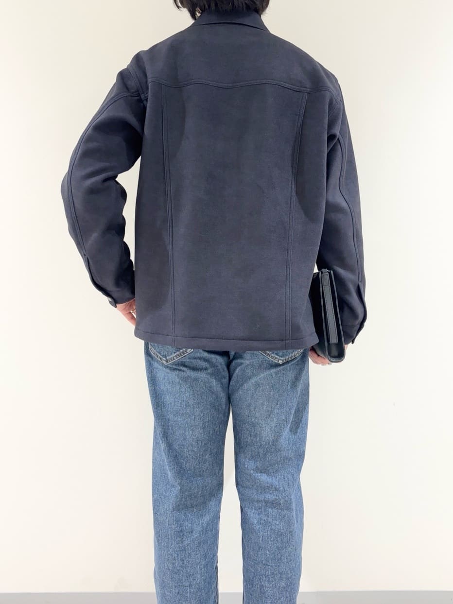 及川さんの「TAKEO KIKUCHI｜【モンスターストレッチ】日本製 ウォッシュド デニムパンツ」を使ったコーディネート