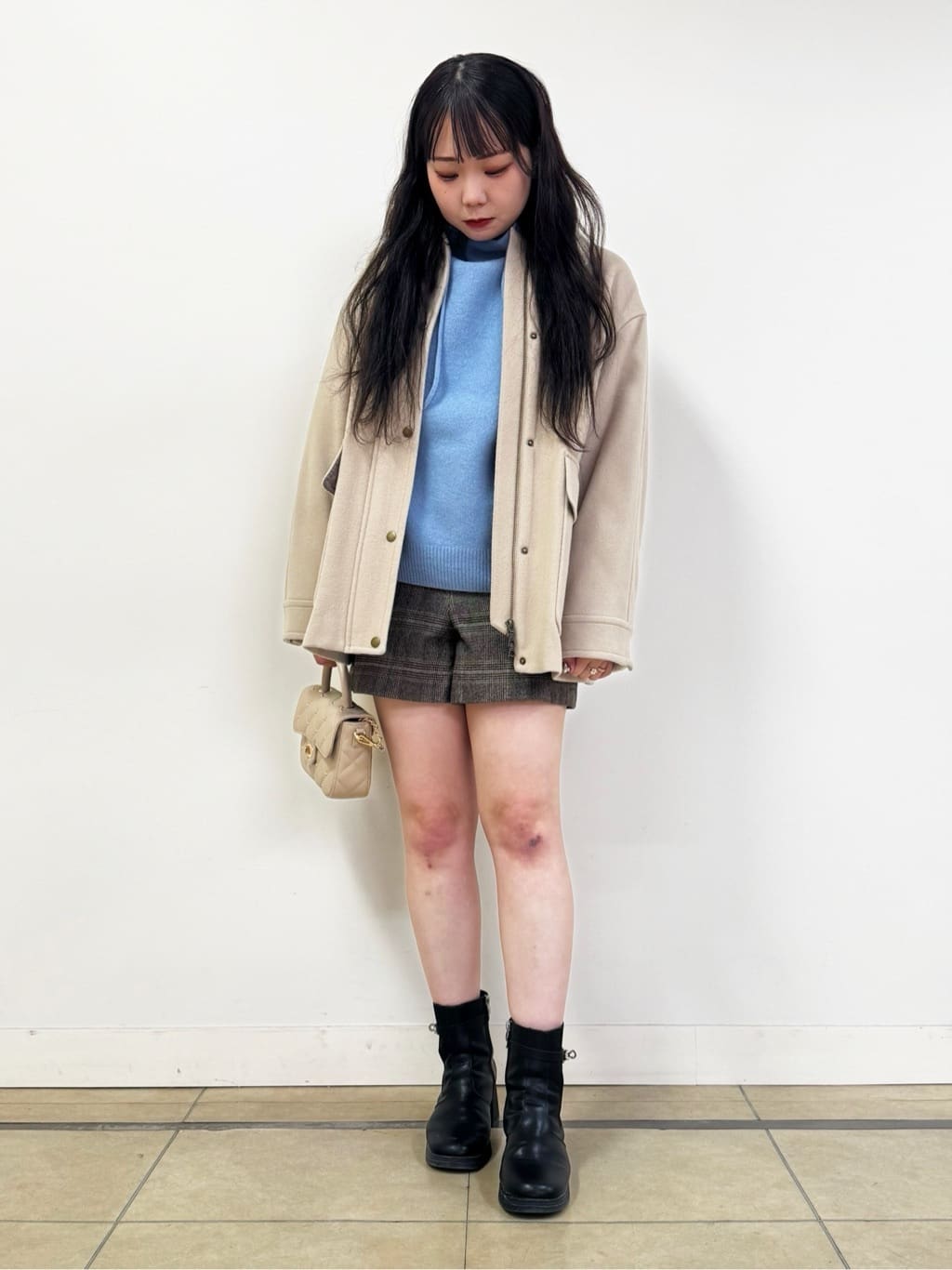 なかもとあきさんの「DRESSTERIOR｜ウールハンティングブルゾン」を使ったコーディネート