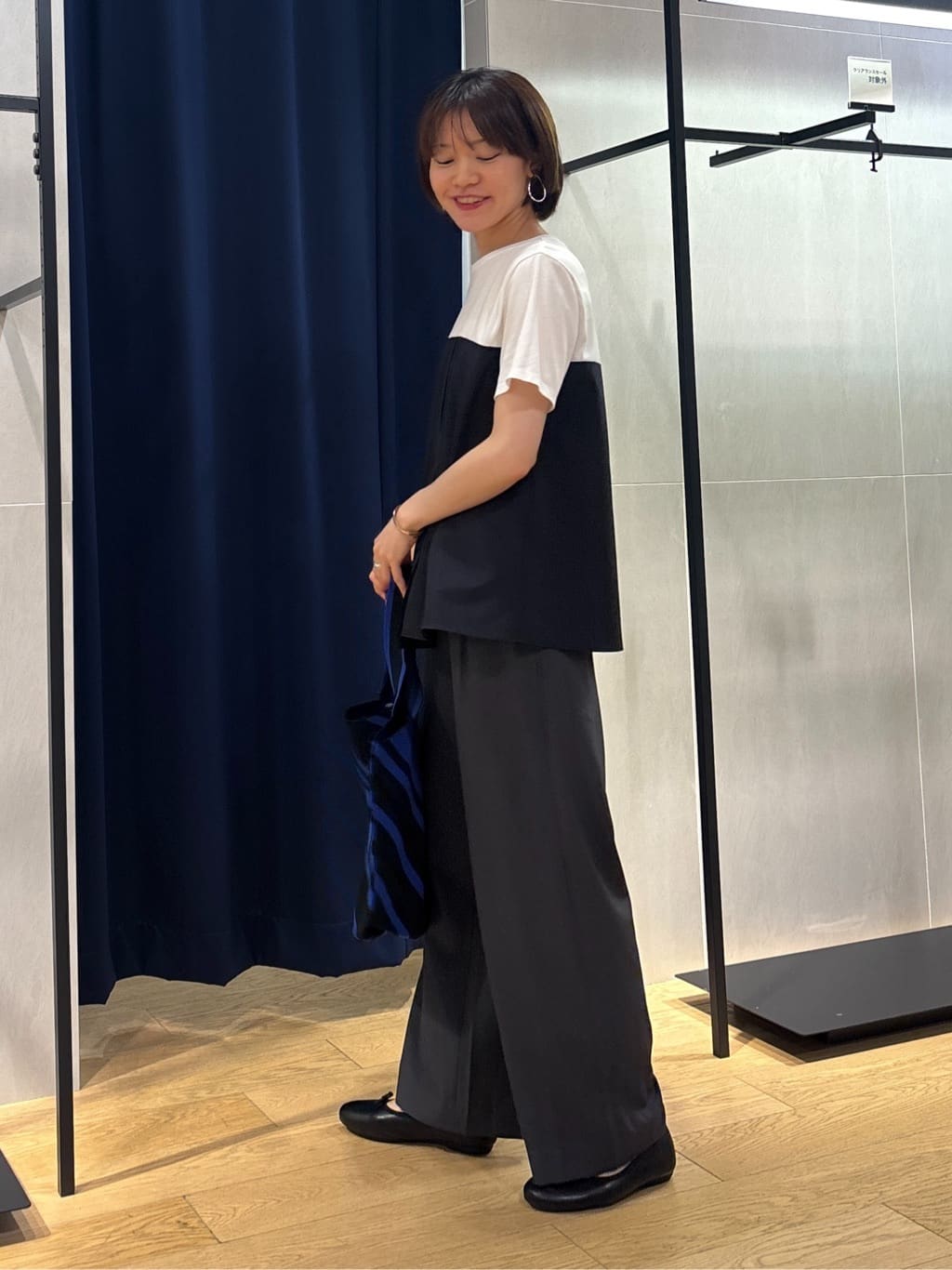 kanaeさんの「INDIVI｜【洗える】ビスチェレイヤード風トップス」を使ったコーディネート