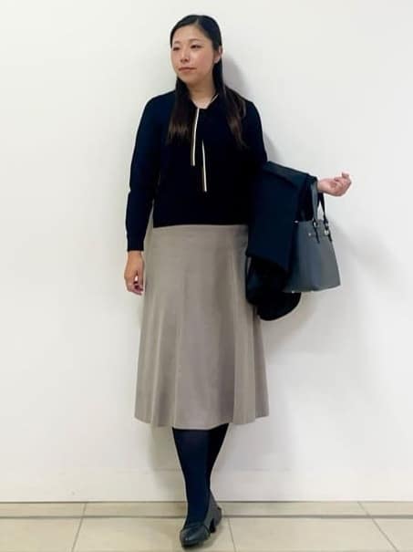 chisaさんの「Reflect｜【すっきり見え／フード取り外し可／通勤におすすめ◎】ライティアウター」を使ったコーディネート