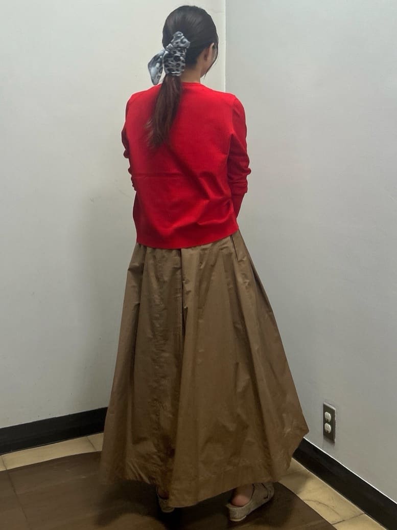 マリナさんの「UNTITLED｜【アンサンブル可/薄手】ベーシッククルーネックカーディガン」を使ったコーディネート