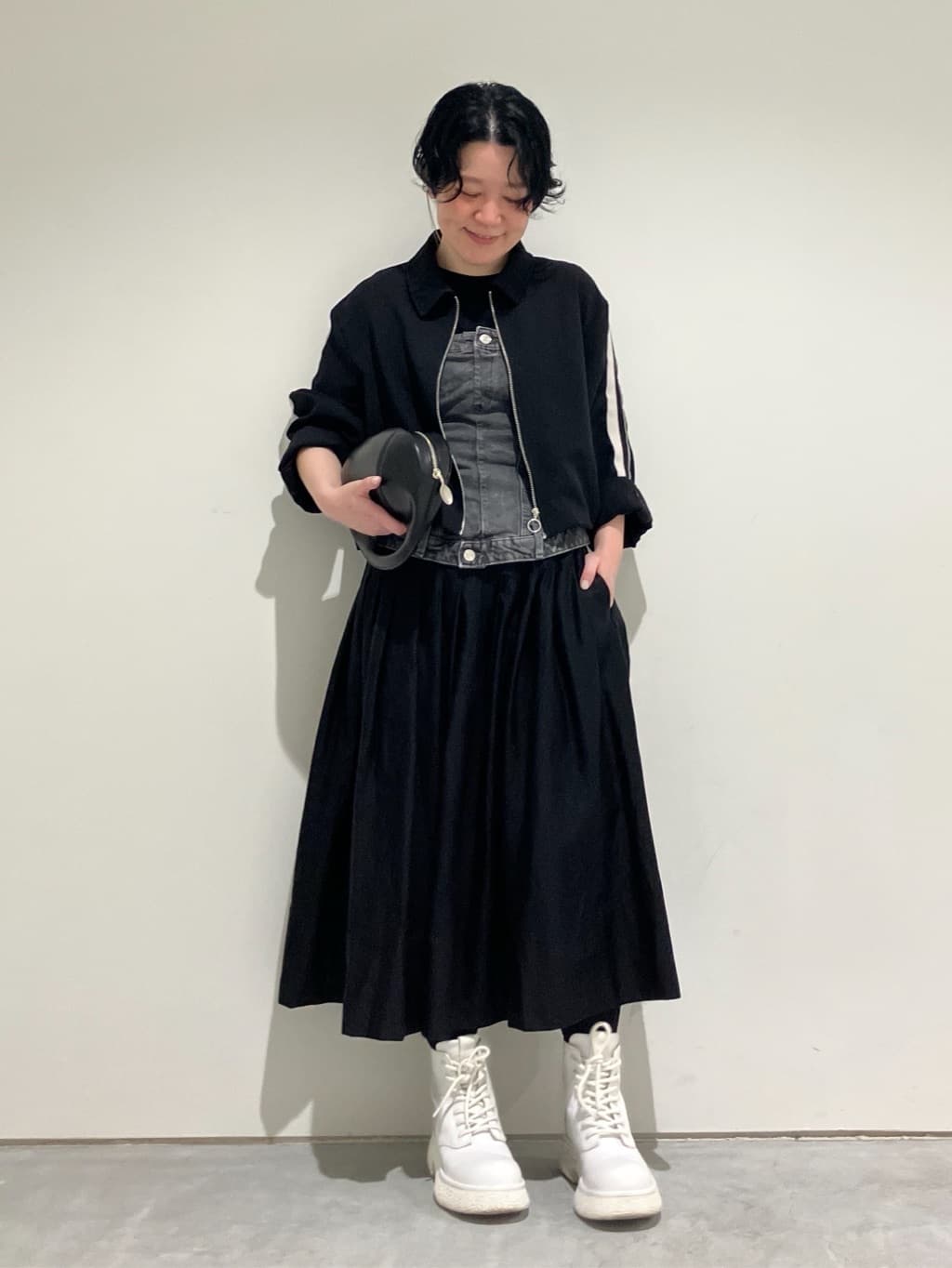Cさんの「HIROKO HAYASHI｜◆LEO(レオ)クロワッサンバッグM」を使ったコーディネート