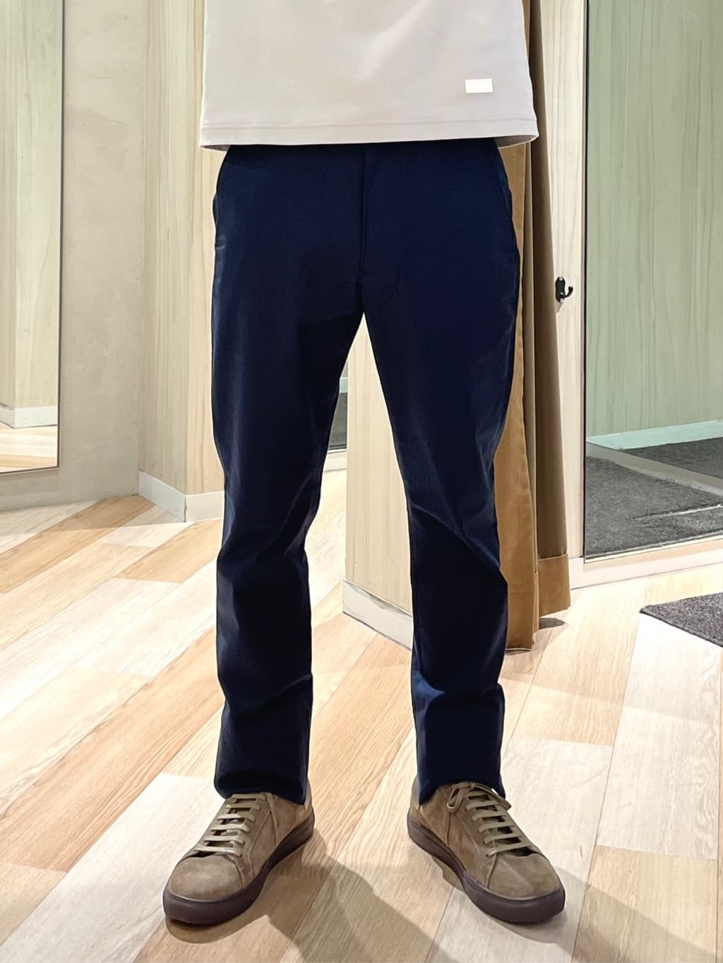 URAさんの「TAKEO KIKUCHI｜ストレッチ テーラードＴシャツ」を使ったコーディネート