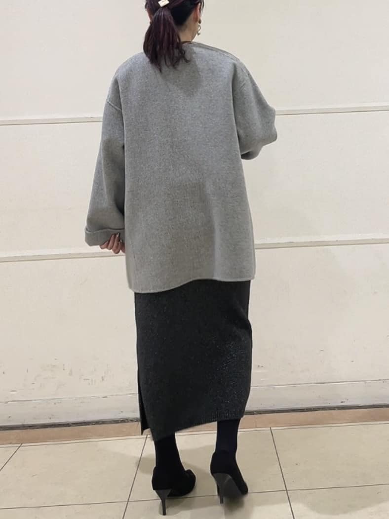watanabeさんの「UNTITLED｜【ミディ丈/軽やか】セミラグランリバー コート」を使ったコーディネート