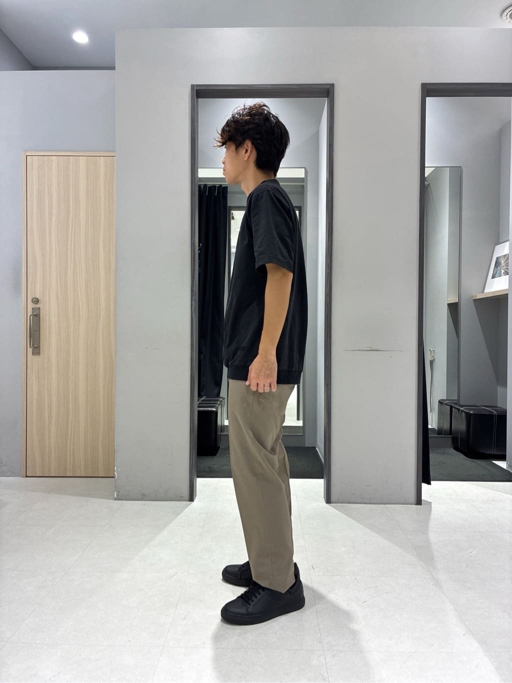 わいずみさんの「TAKEO KIKUCHI｜【COOL CITY WEAR】アーバンクール ジャケット /接触冷感・吸水速乾」を使ったコーディネート
