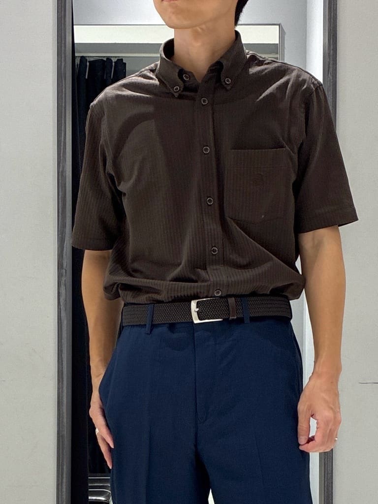 わいずみさんの「TAKEO KIKUCHI｜【COOL CITY WEAR】アーバンクール ジャケット /接触冷感・吸水速乾」を使ったコーディネート