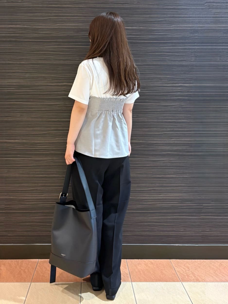 かなさんの「OPAQUE.CLIP｜【抗菌防臭加工】ニットフラットパンプス」を使ったコーディネート