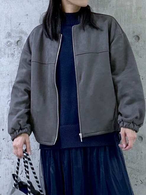 kumiさんの「Dessin｜【洗える】ニットチュールドッキングワンピース」を使ったコーディネート
