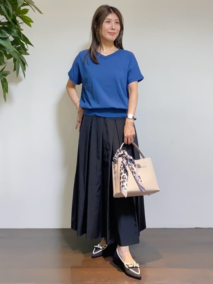 tomoさんの「UNTITLED｜コットンキャミソール」を使ったコーディネート