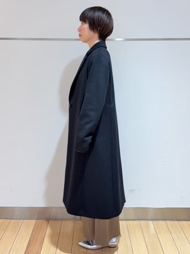 あやさんの「UNTITLED｜【きれいめ/洗える】ラメ入りワイドボートネックニット」を使ったコーディネート