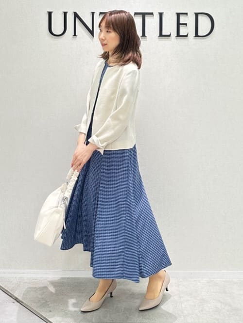 Miwaさんの「UNTITLED｜フープトップネックレス」を使ったコーディネート