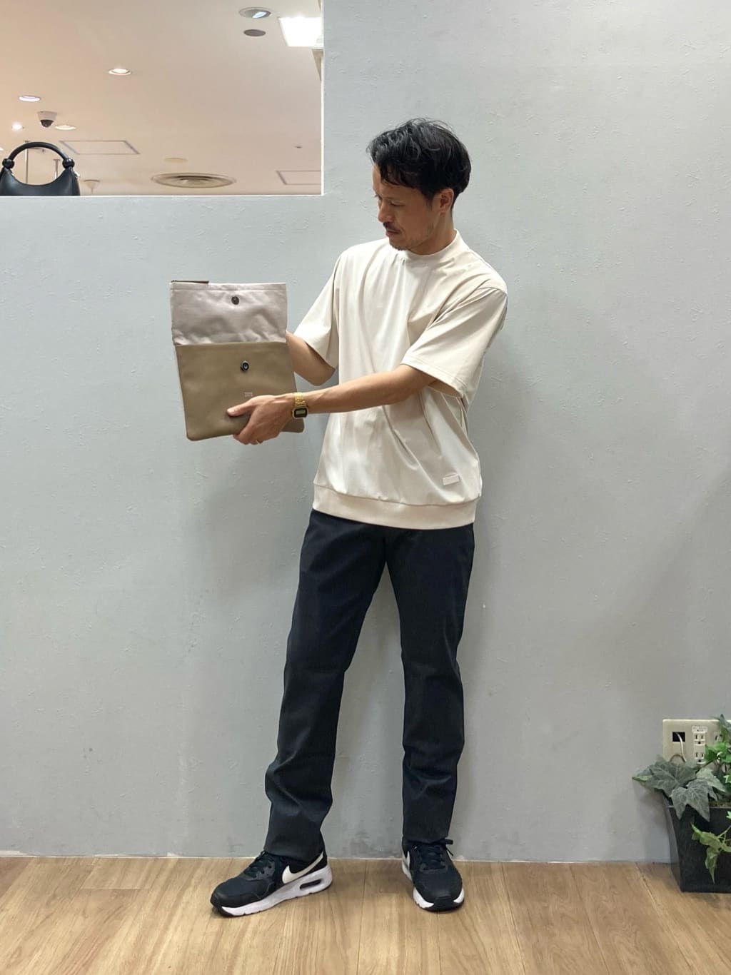 シュンさんの「TAKEO KIKUCHI｜【COOL CITY WEAR】テーラードTシャツ /接触冷感」を使ったコーディネート